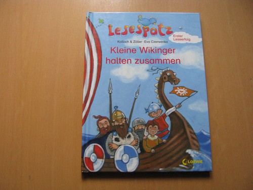 Kleine wikinger halten - kleine,