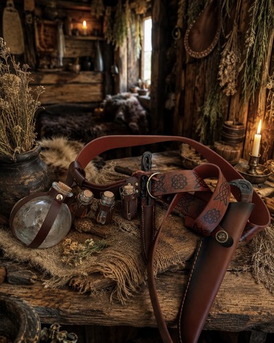 Wikinger waffen gürtel - wikinger,