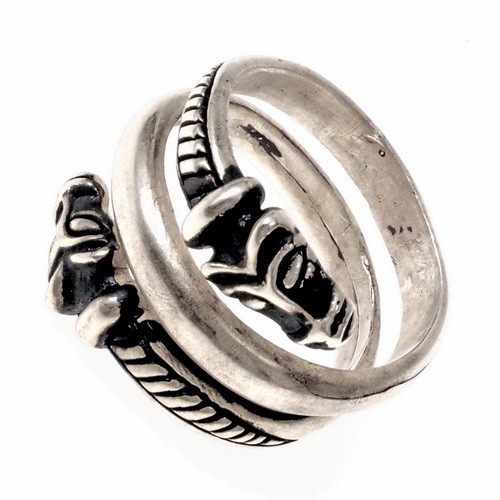 Wikingerring wolfskopf ring - wikingerring,