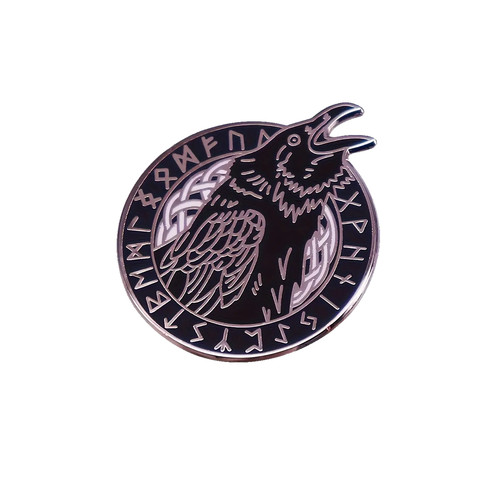 Odin rabe anstecker - odin,