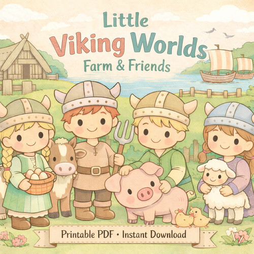 Malbuch für kleine - , wikinger