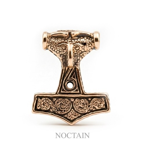 Kleiner bronze mjölnir - bronze,