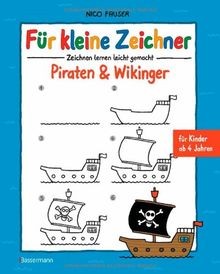 Für kleine zeichner piraten - für,