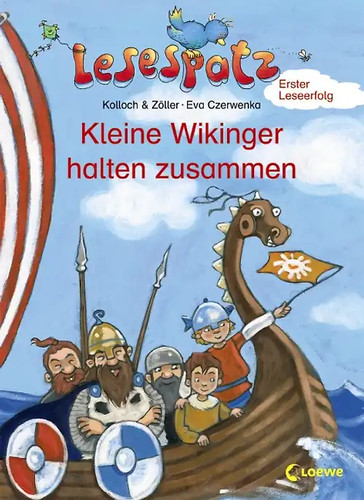 Kleine wikinger halten - kleine,