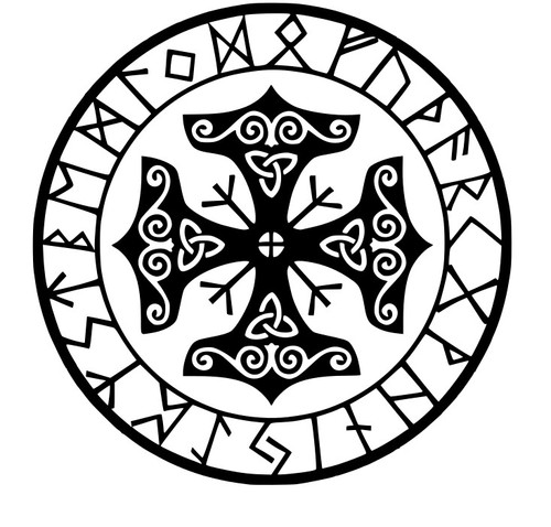 Aufkleber vegvisir hammer - aufkleber, hammer"
